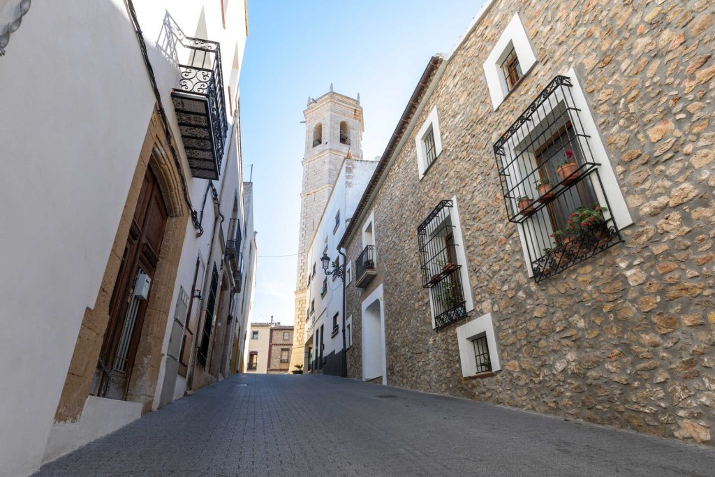 teulada casco antiguo